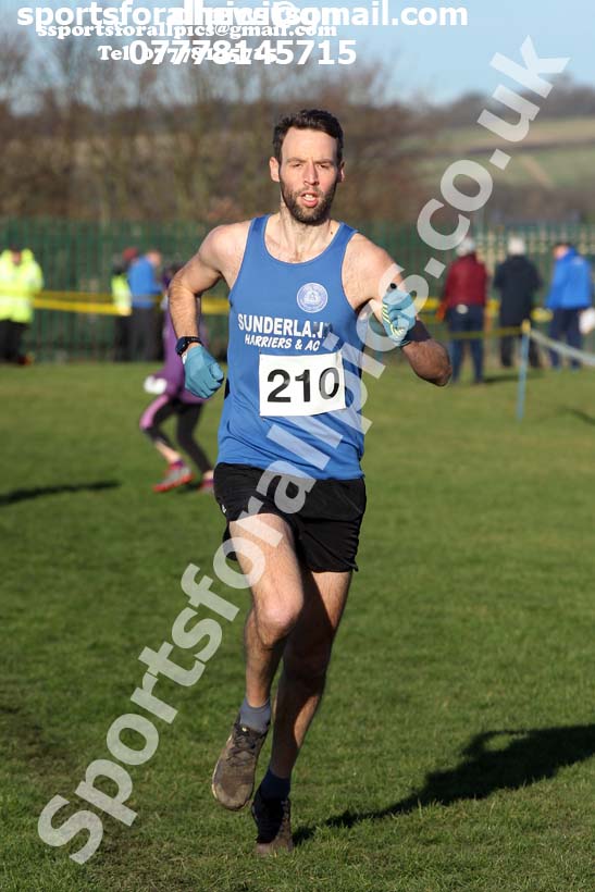 Senior mens 2020 Birtley Cross Country Relay, County Durham.  Photo: David T. Hewitson/Sports for All Pics